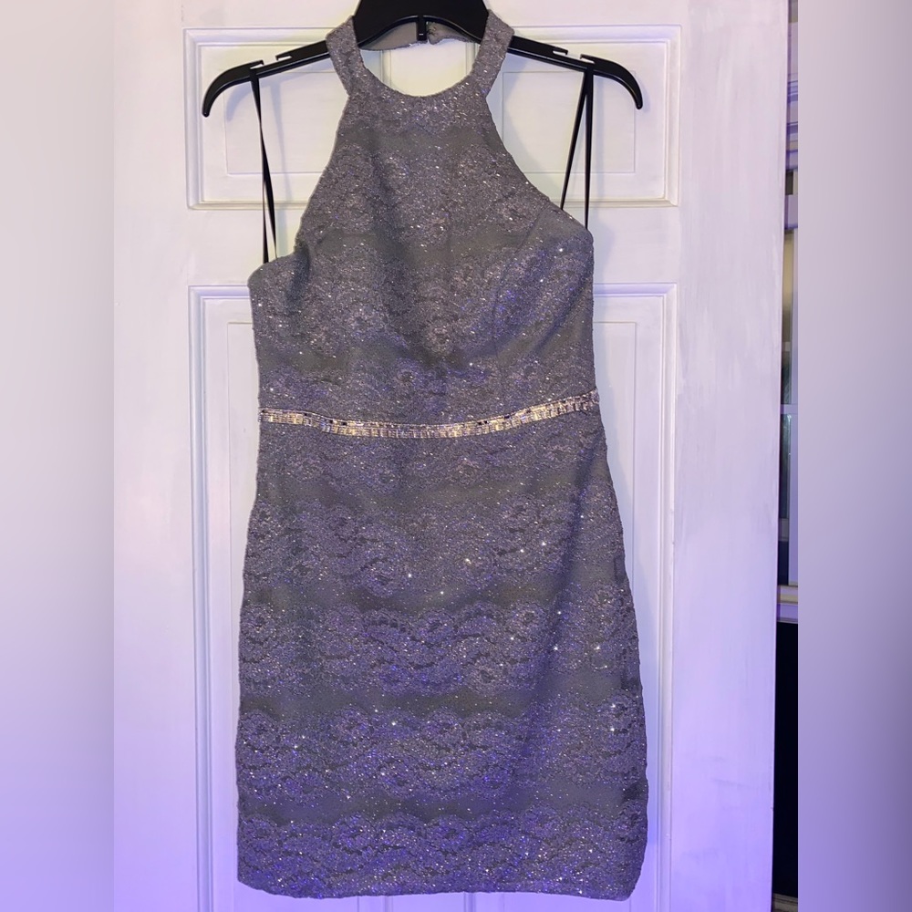 Sparkly Gray Dress